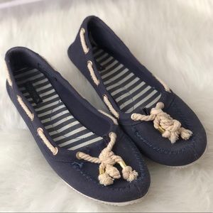 Nautical Canvas Boat Shoes